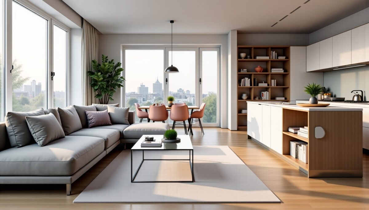 Guide Pratique pour Transformer un Appartement T3 : Maximisation de l’Espace et Confort Optimal